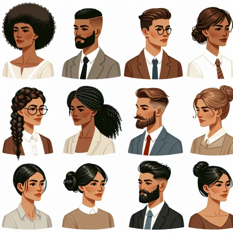 Прически на работу: Как выбрать идеальный стиль для офиса