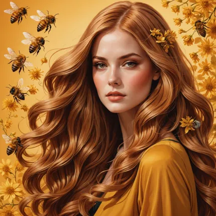 Откройте для себя магию медового цвета волос: стиль, который преображает